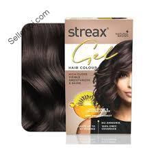 Streax Gel Hair Colour (Natural Brown)